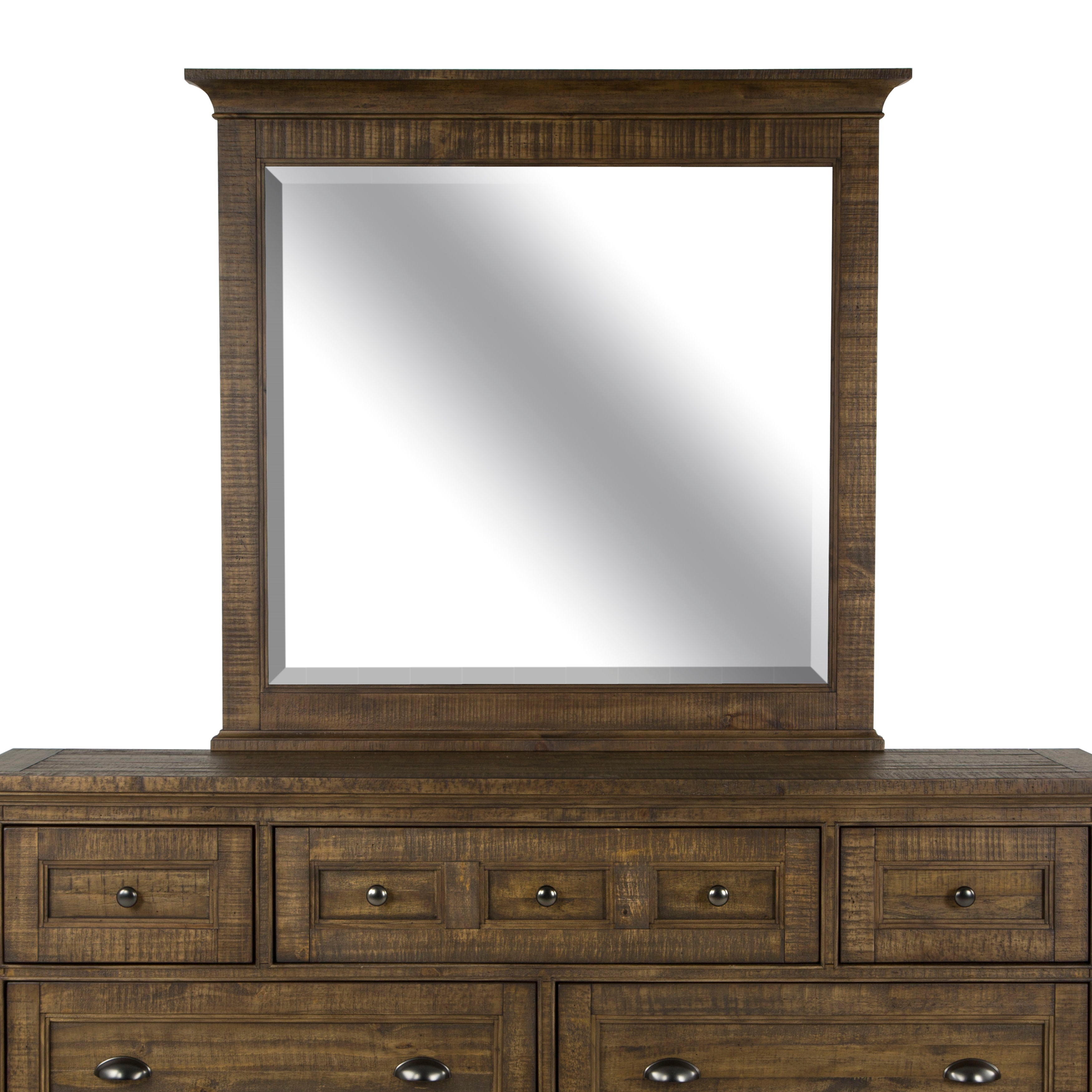 Bay Creek – Landscape Mirror – Toasted Nutmeg