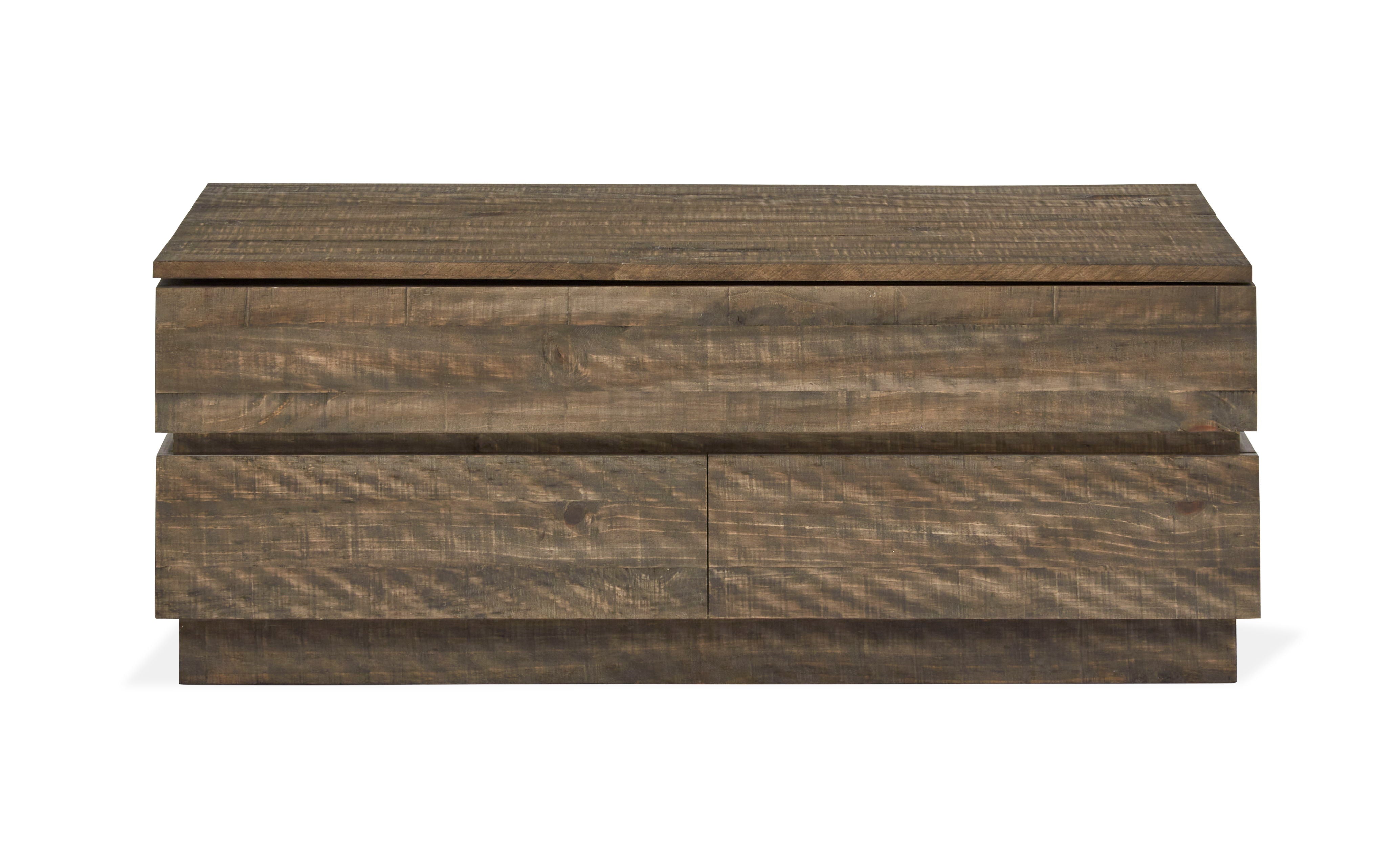 Baisden – Lift Top Storage Cocktail Table With Casters – Tobacco