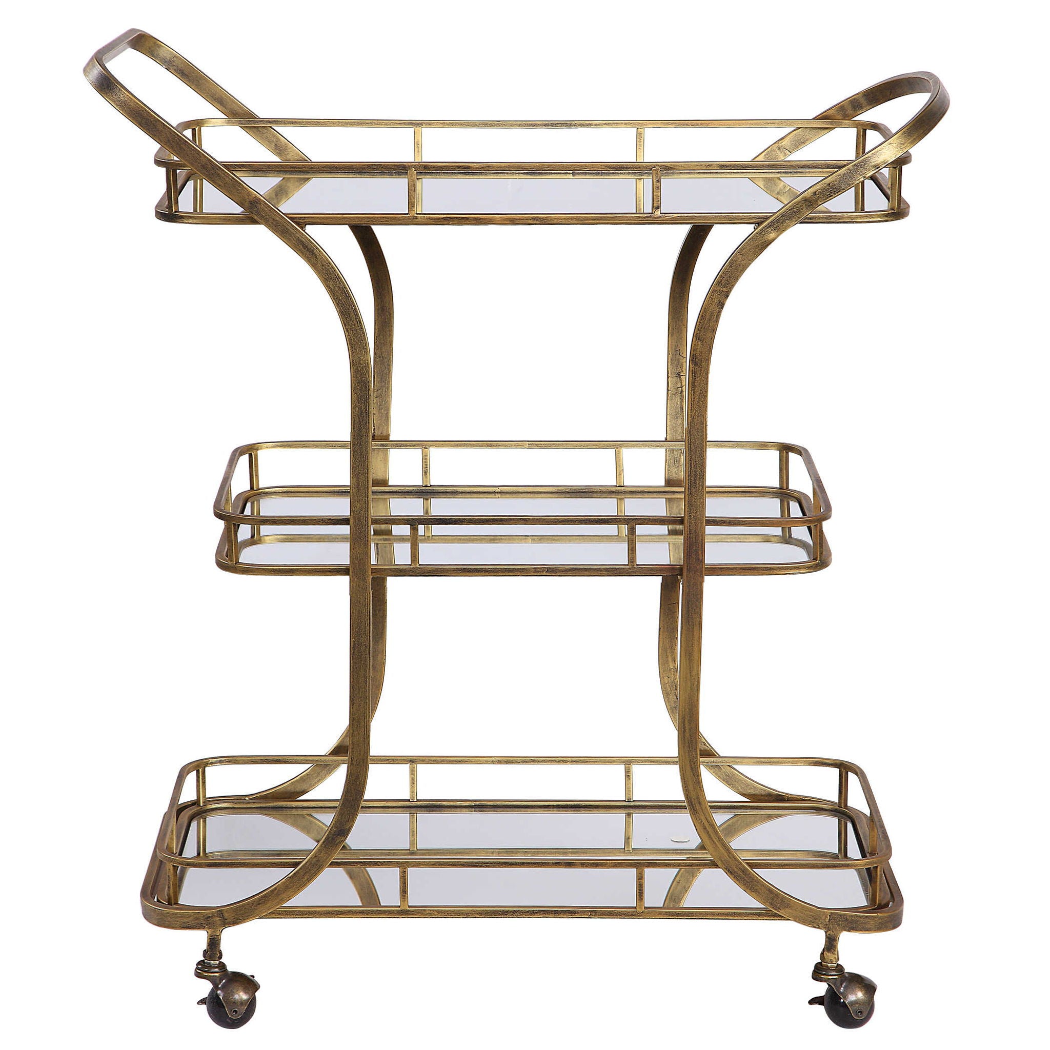 Stassi – Serving Cart – Gold