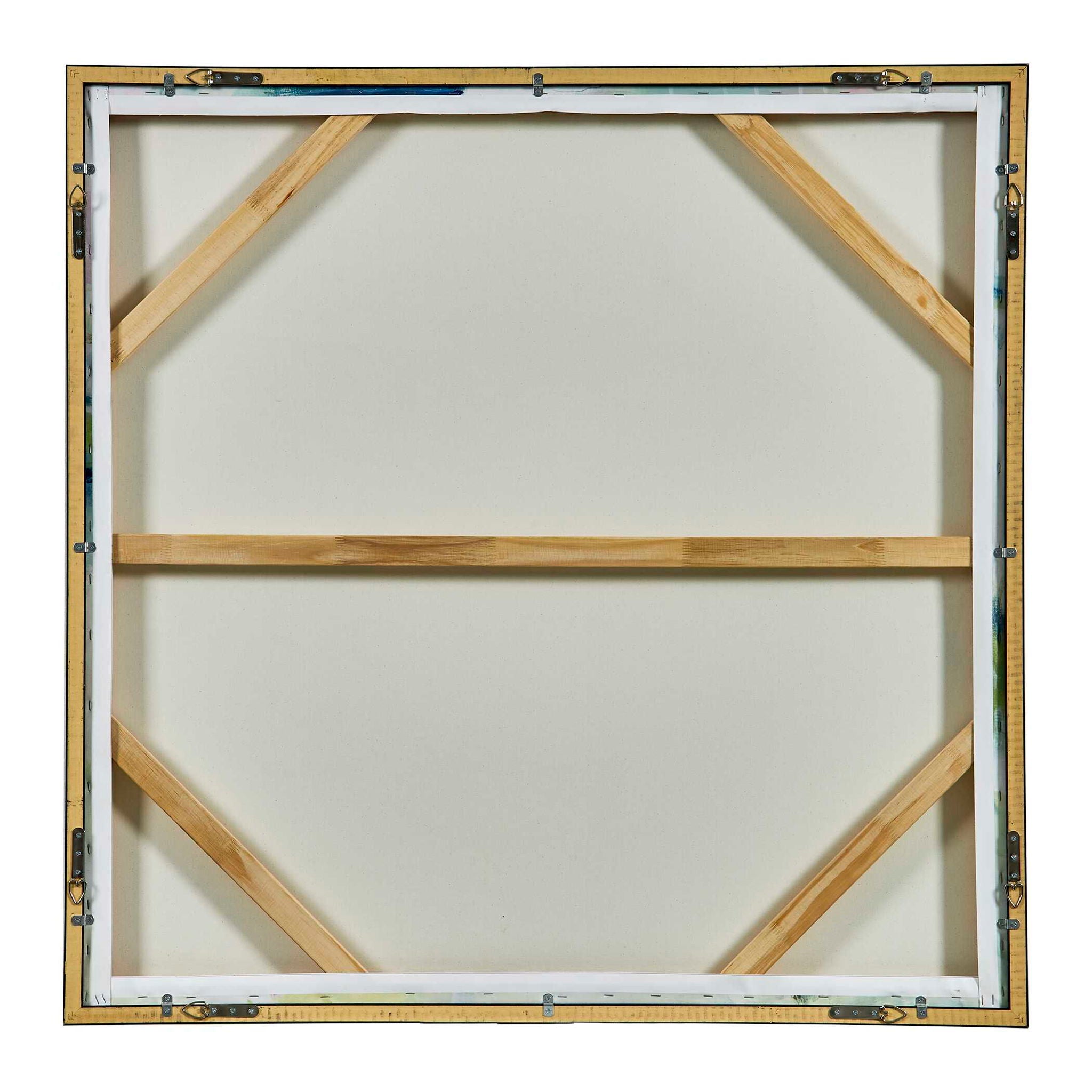 Abstract Reflections - Framed Canvas - Gray - Image 3
