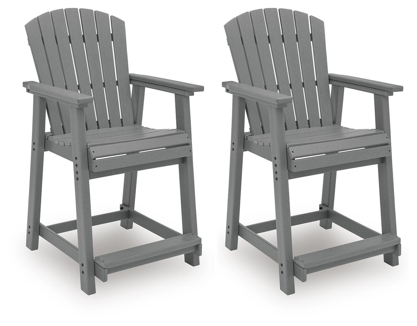 Sanctuary Beach – Barstool (Set of 2) – Dark Gray