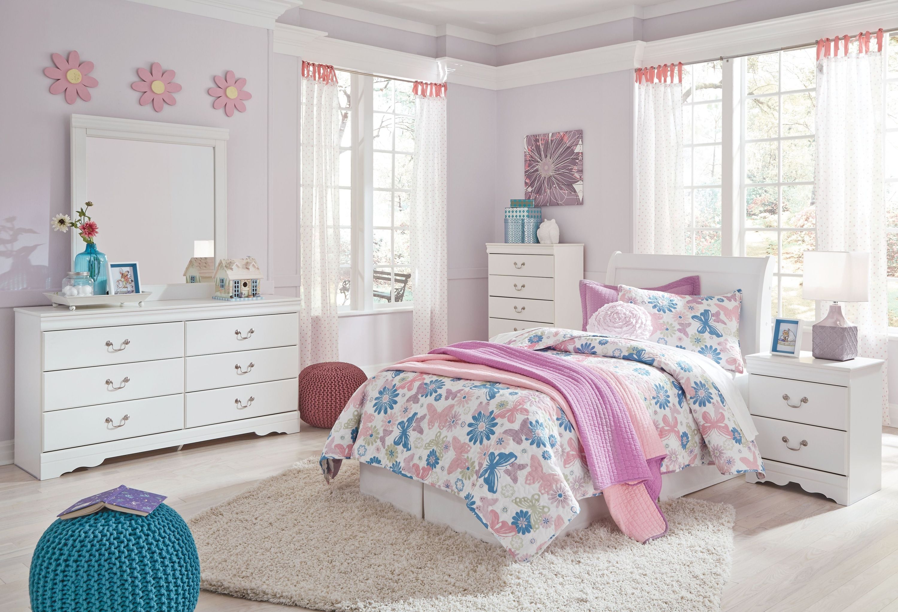 Anarasia - Sleigh Headboard With Bolt On Bed Frame - Image 2