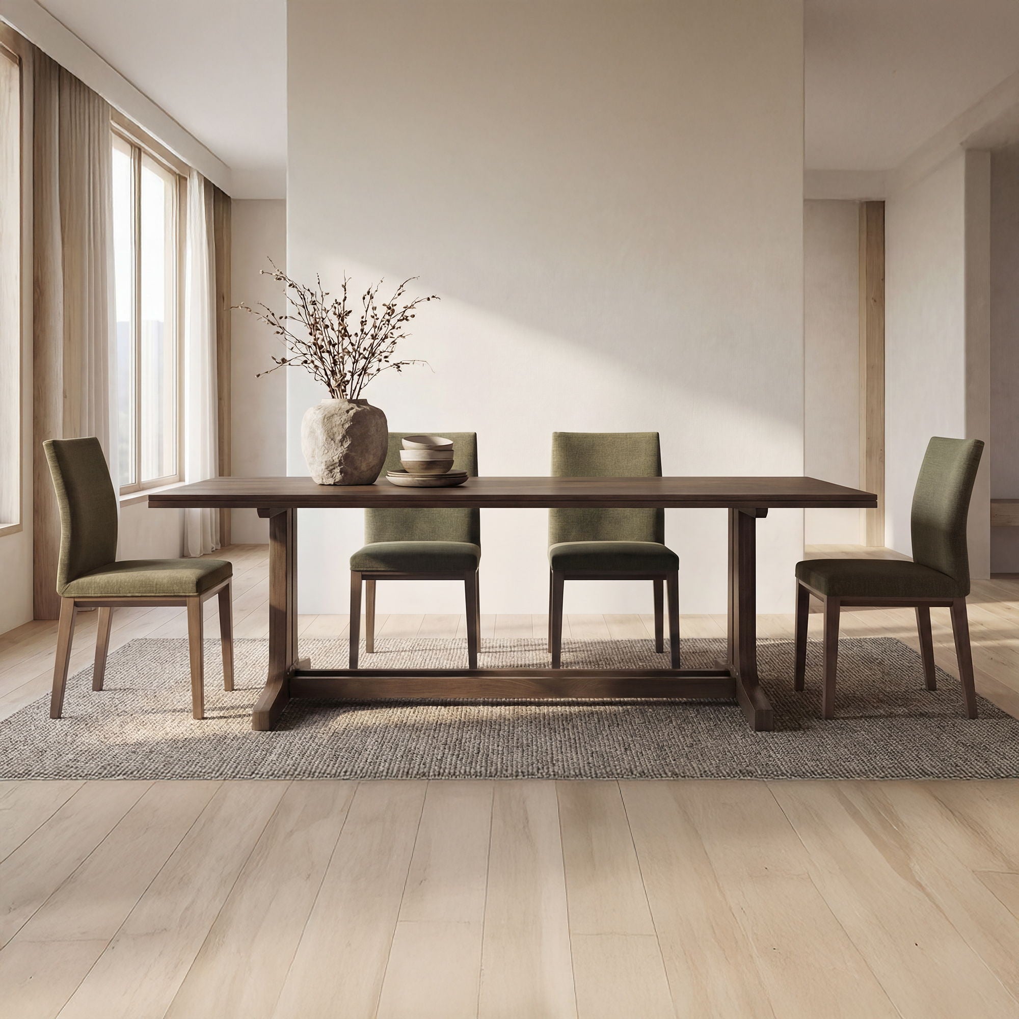 Frankie – Dining Chair (Set of 2) – Olive