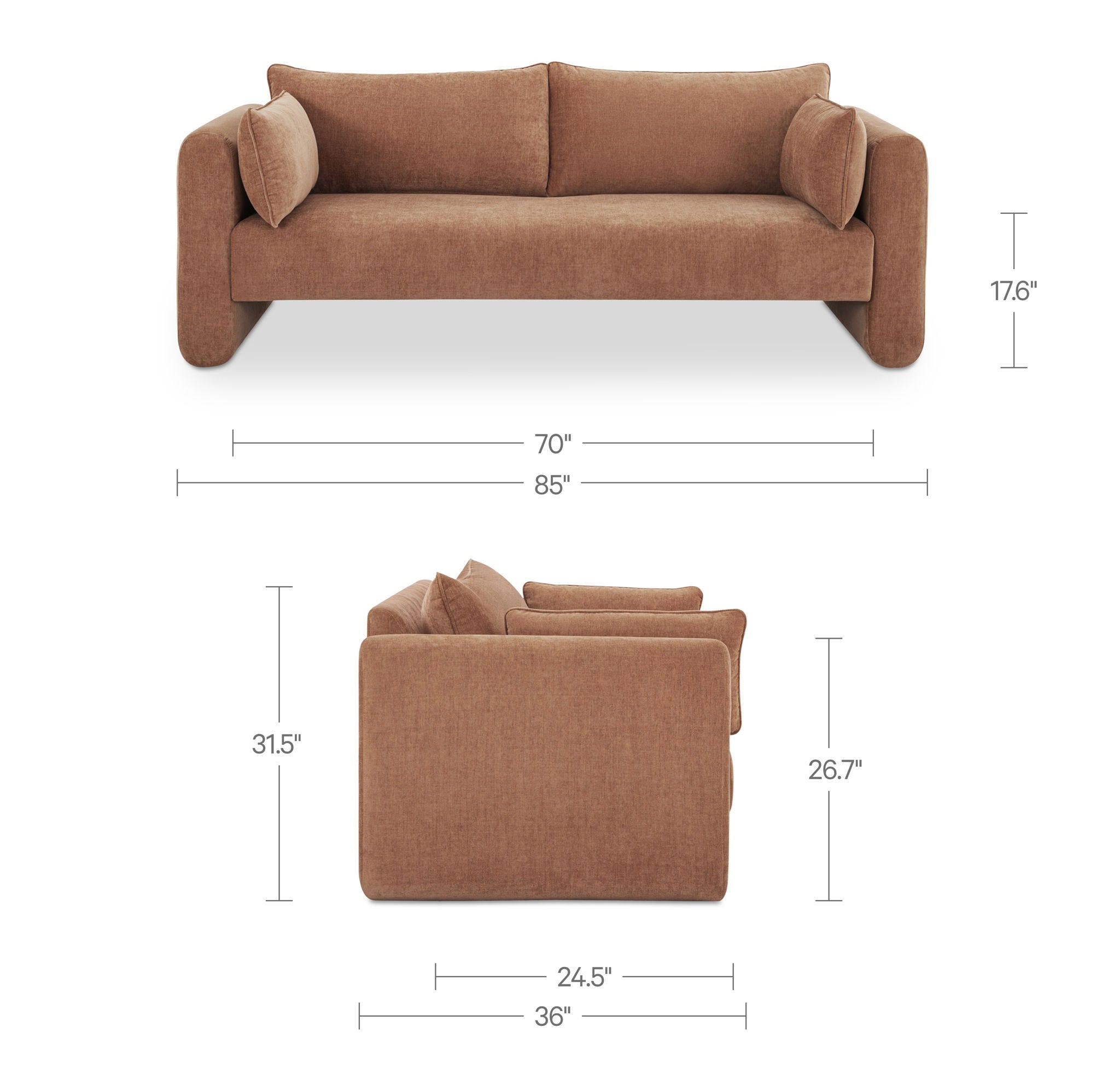 Moore - Sofa - Heritage Pink - Image 3