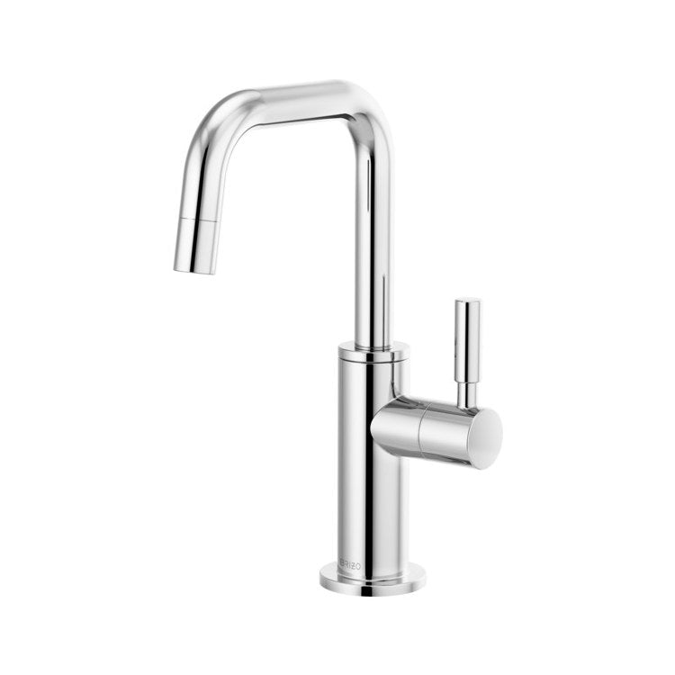 Beverage Faucet Solna Cold Water 1 Lever ADA Chrome Square 360 DEG Swivel 1 Hole 1.5 Gallons per Minute - Image 1