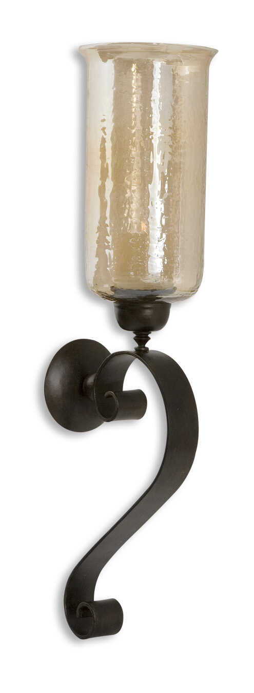 Joselyn – Candle Wall Sconce – Bronze