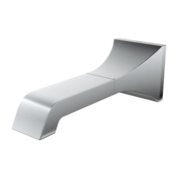 Tub Spout GC Laminar Flow Non-Diverter Polished Chrome 8-11/16 Inch Brass 1/2 Inch NPT - Image 1