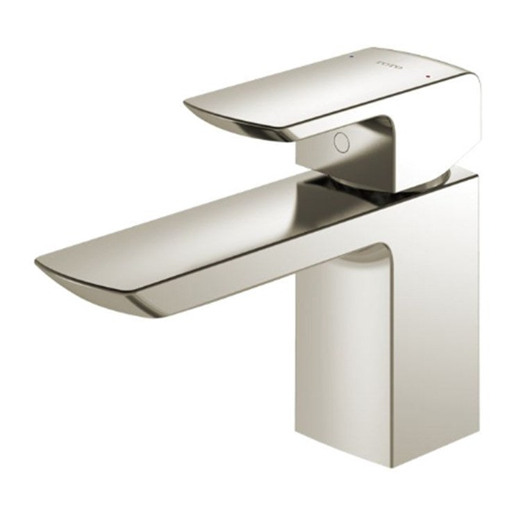Lavatory Faucet GR 1 Lever ADA Watersense/cUPC Polished Nickel 1.2 Gallons per Minute Deck Metal Pop-Up 1 Hole Comfort Glide - Image 1