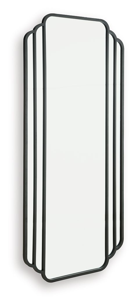 Antigone - Floor Mirror - Black - Image 3