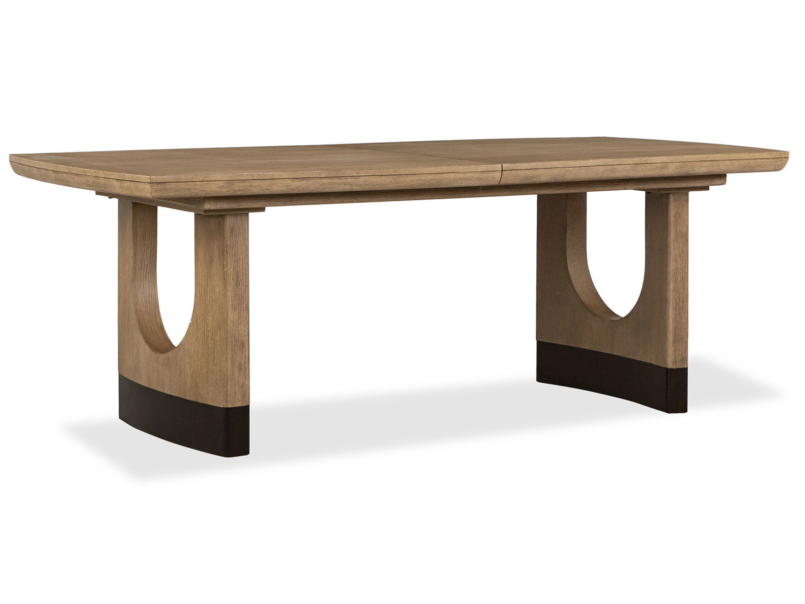 Tristan - Extendable Trestle Dining Table - Swiss Coffee - Image 1