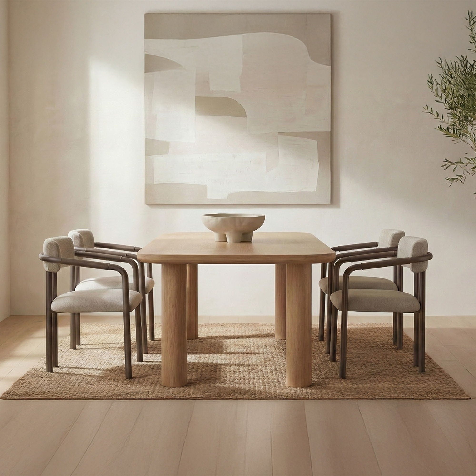 Cassidy - Arm Chair - Light Brown - Image 3