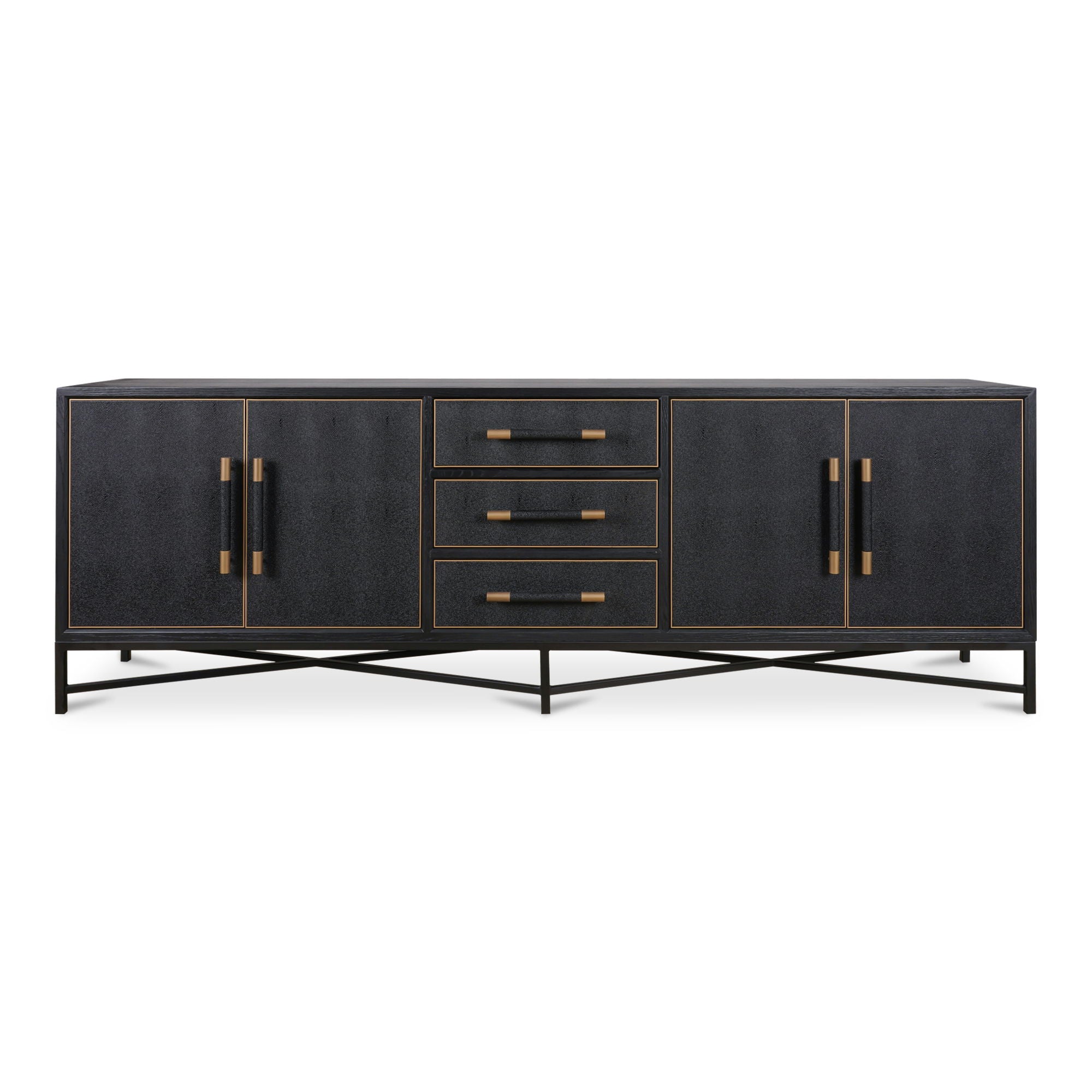 Mako – Large Sideboard – Black