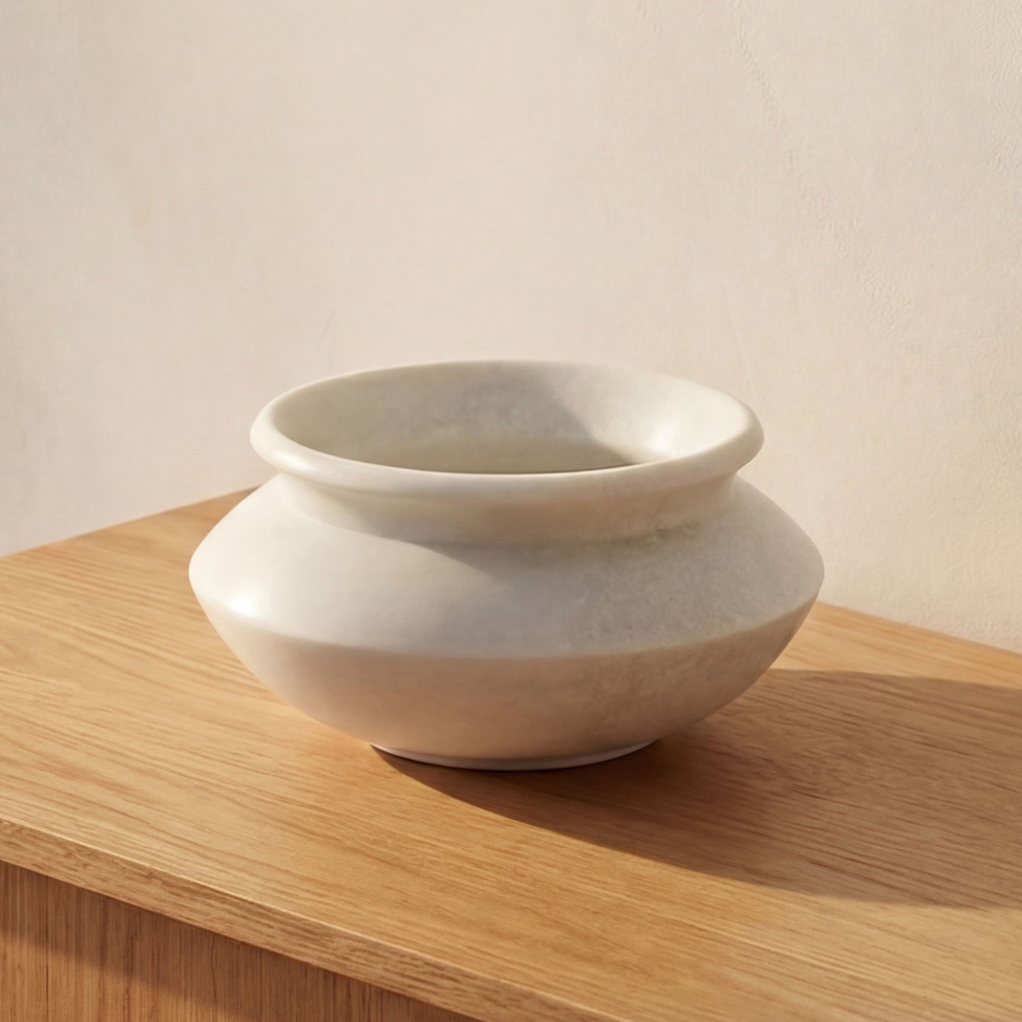 Romano – Vessel – White Marble