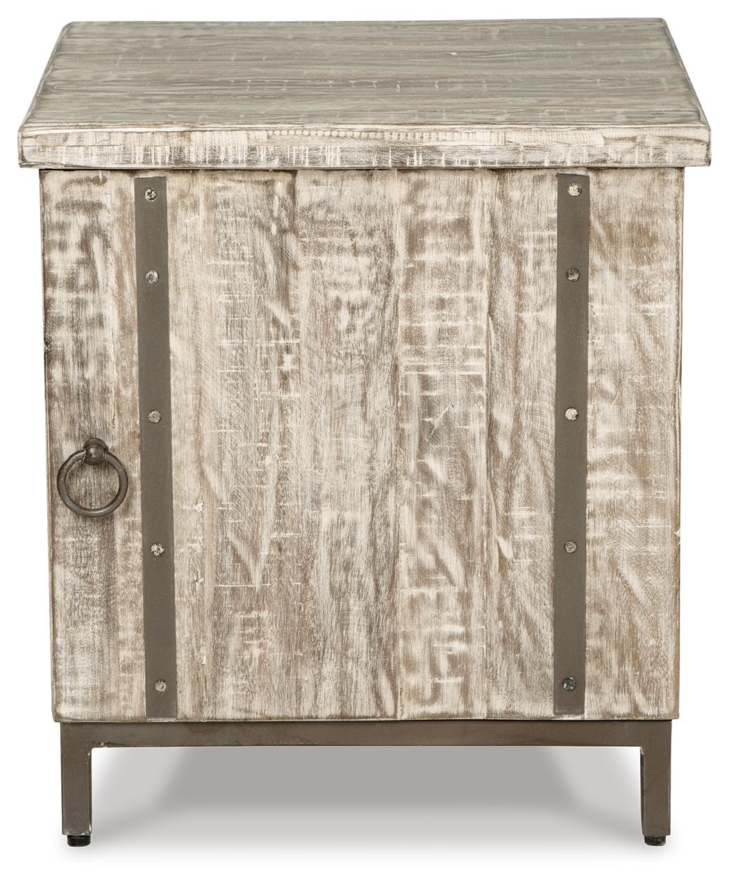 Laddford - Accent Cabinet - Shelf - Whitewash - Image 3