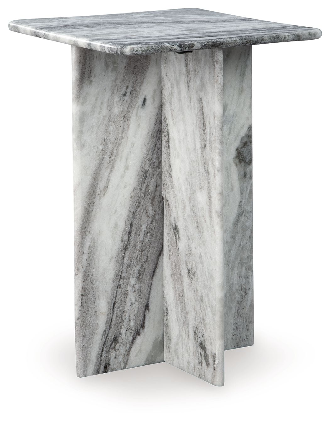 Keithwell - Square Accent Table - Gray - Image 1