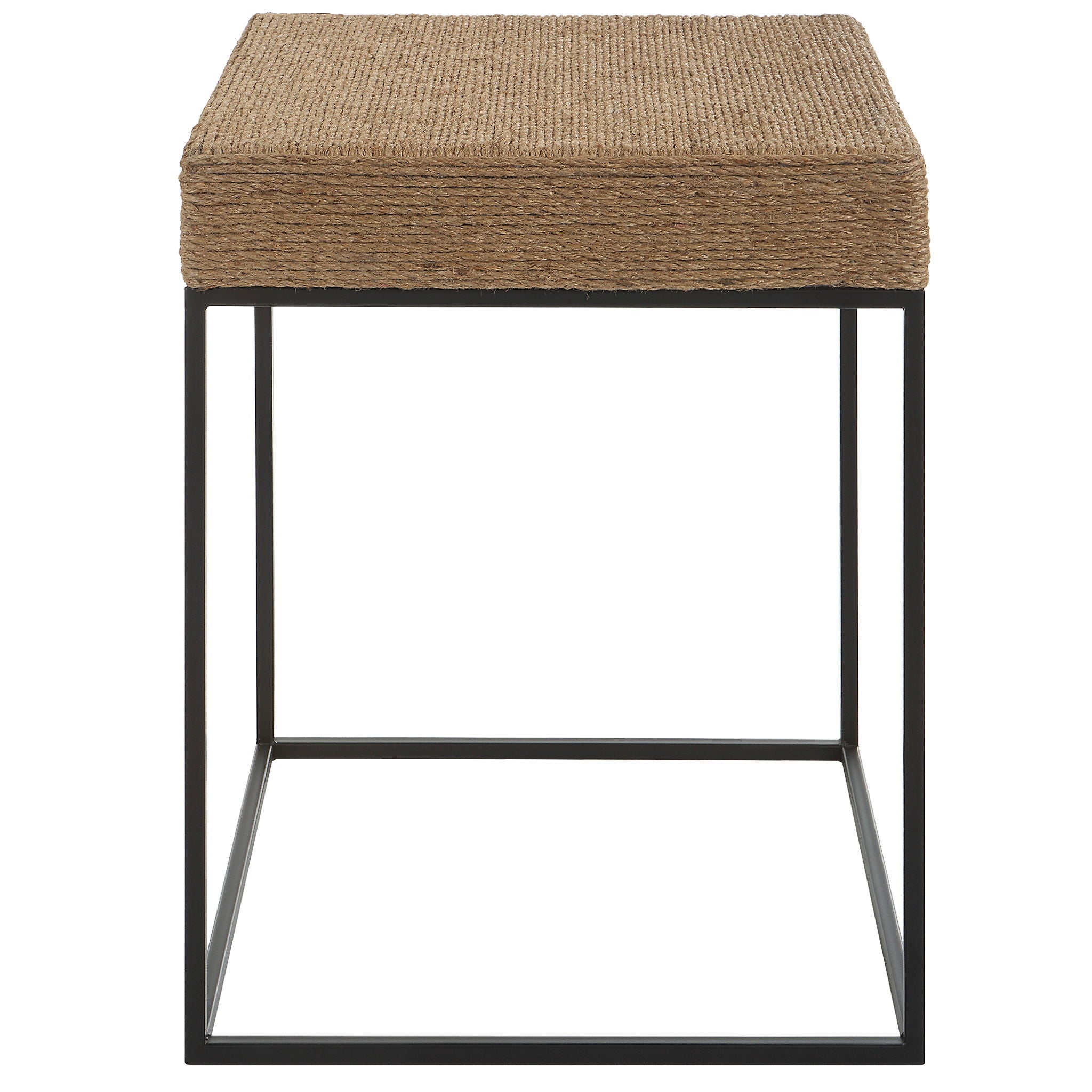 Laramie - Rustic Rope Accent Table - Image 1