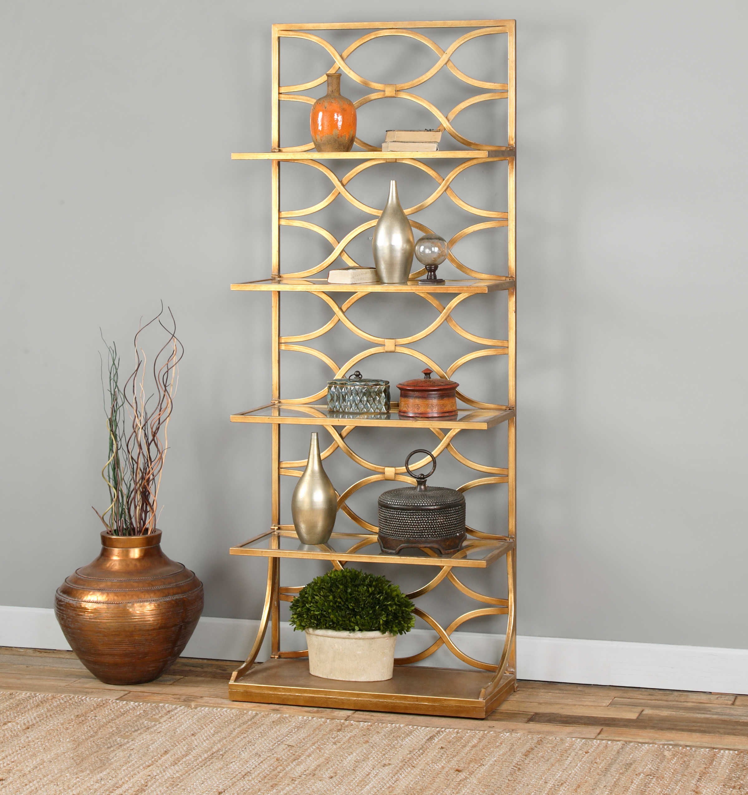 Lashaya - Etagere - Gold - Image 3