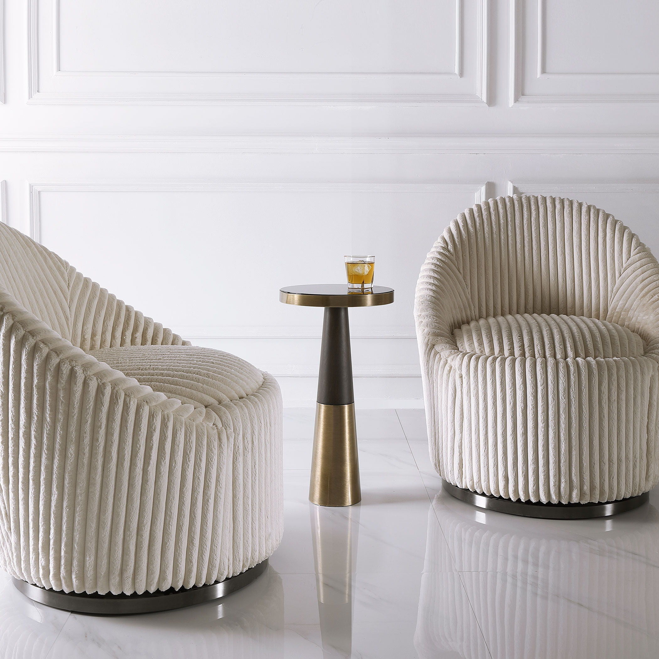 Fortier - Accent Table - Black - Image 3