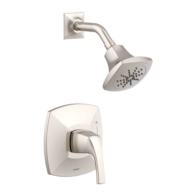 Shower Trim Vaughn Kit with Treysta Cartridge 1 Lever Brushed Nickel 1.75 Gallons per Minute 1 Function - Image 1