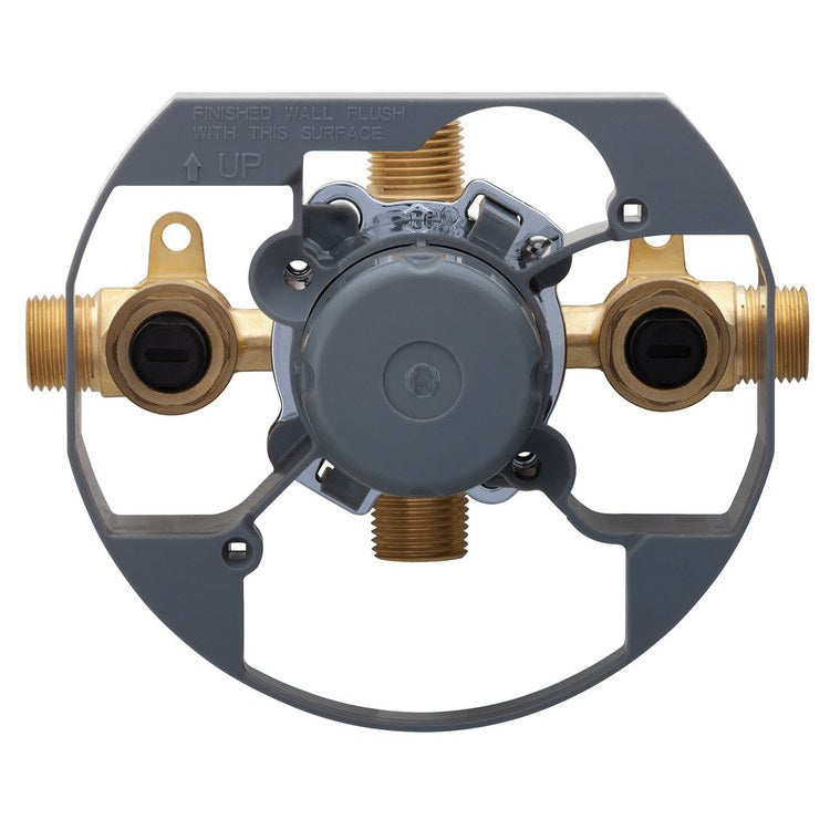 Pressure Balance Valve Rough-In Treysta Tub and Shower Valve Horizontal Inputs with Stop IPS/Sweat