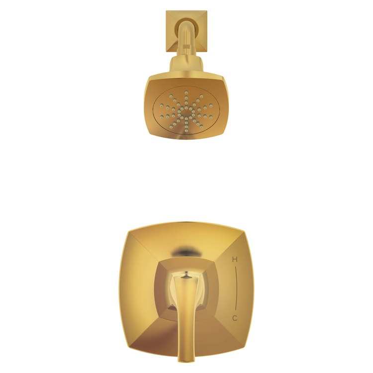 Shower Trim Vaughn Kit with Treysta Cartridge 1 Lever Brushed Bronze 1.75 Gallons per Minute 1 Function - Image 2