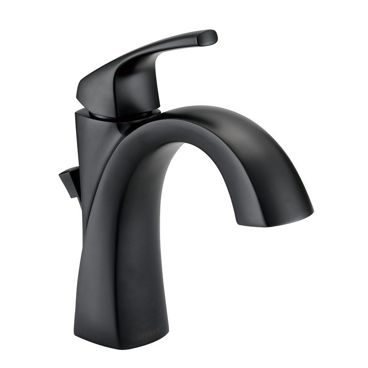 Lavatory Faucet Vaughn 1 Lever ADA Satin Black 1.2 Gallons per Minute - Image 1