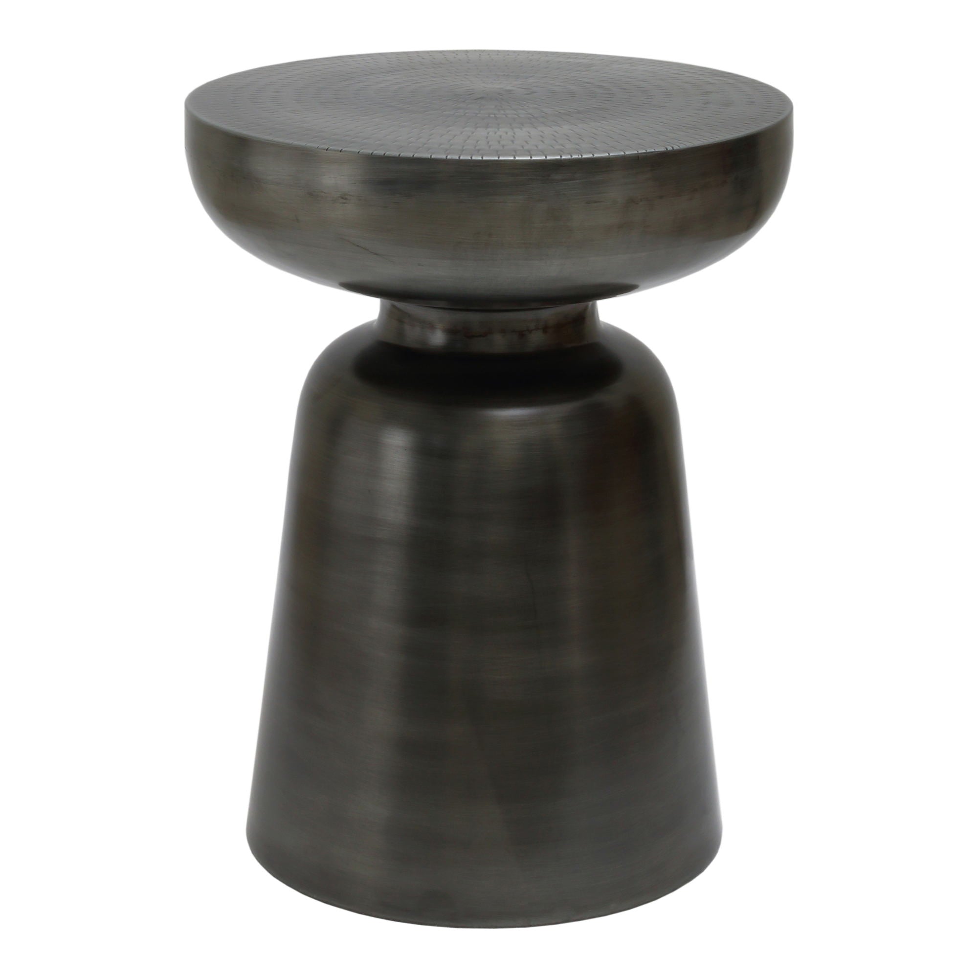Arthur – Accent Table – Antique Zinc