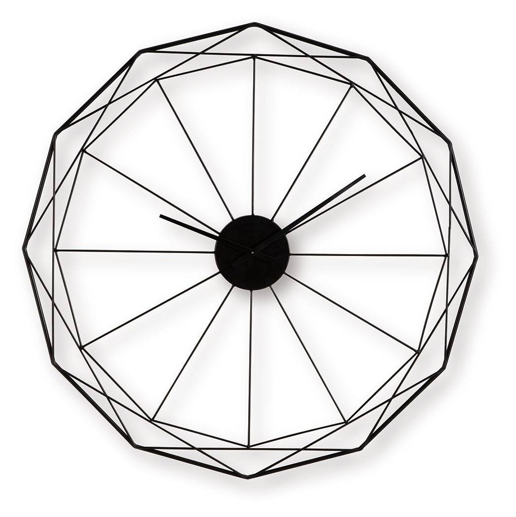 Arkthorne – Wall Clock – Black