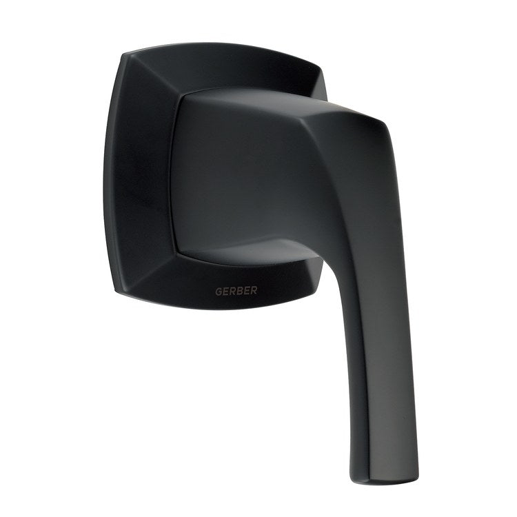Diverter Trim Vaughn Satin Black 1 Lever - Image 1