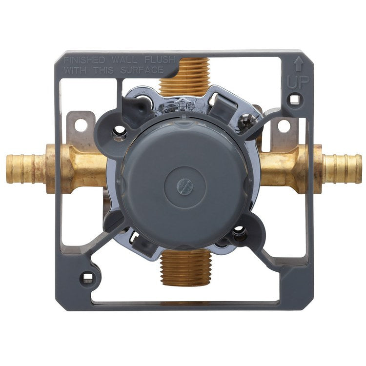Pressure Balance Valve Treysta Horizontal Input Less Service Stop Chrome F1807 PEX Crimp for Gerber TC Series Tub/Shower Trim Kit - Image 1
