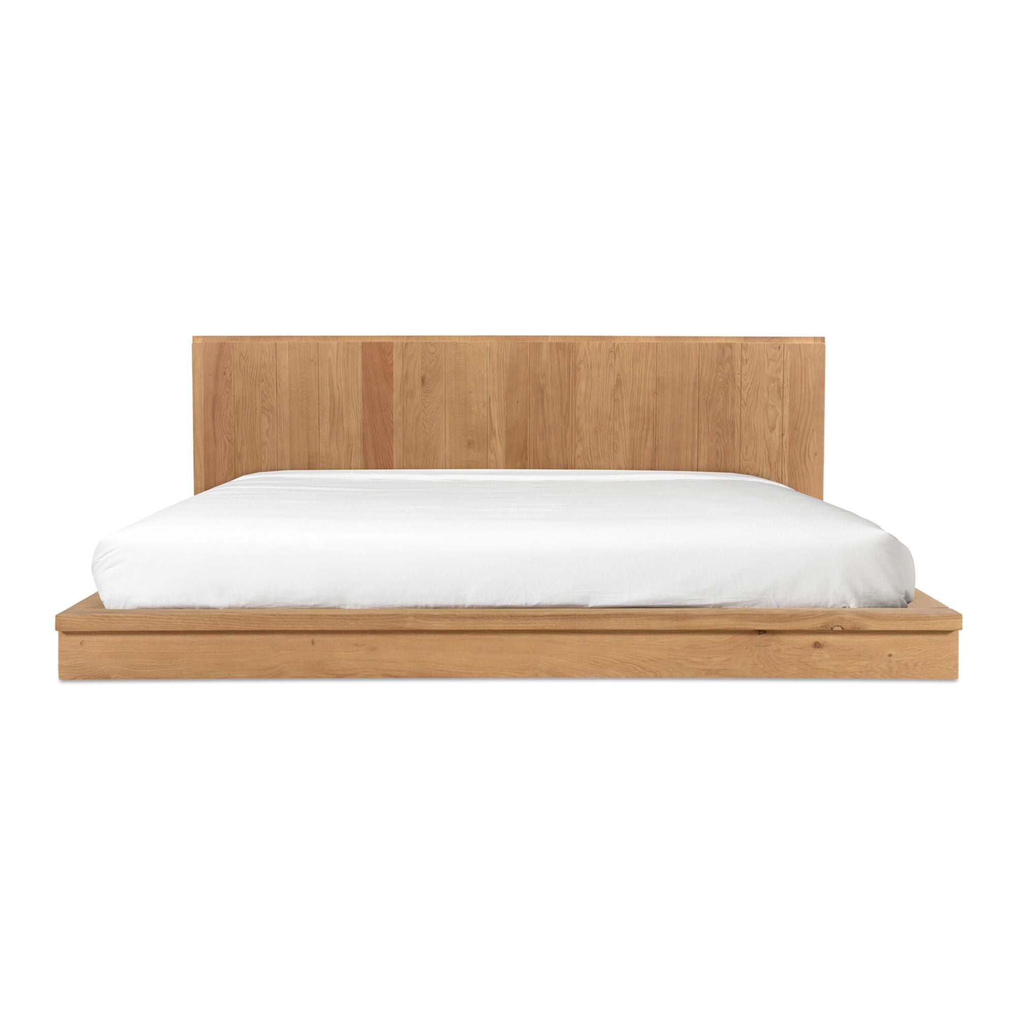 Plank – King Bed – Natural Oak