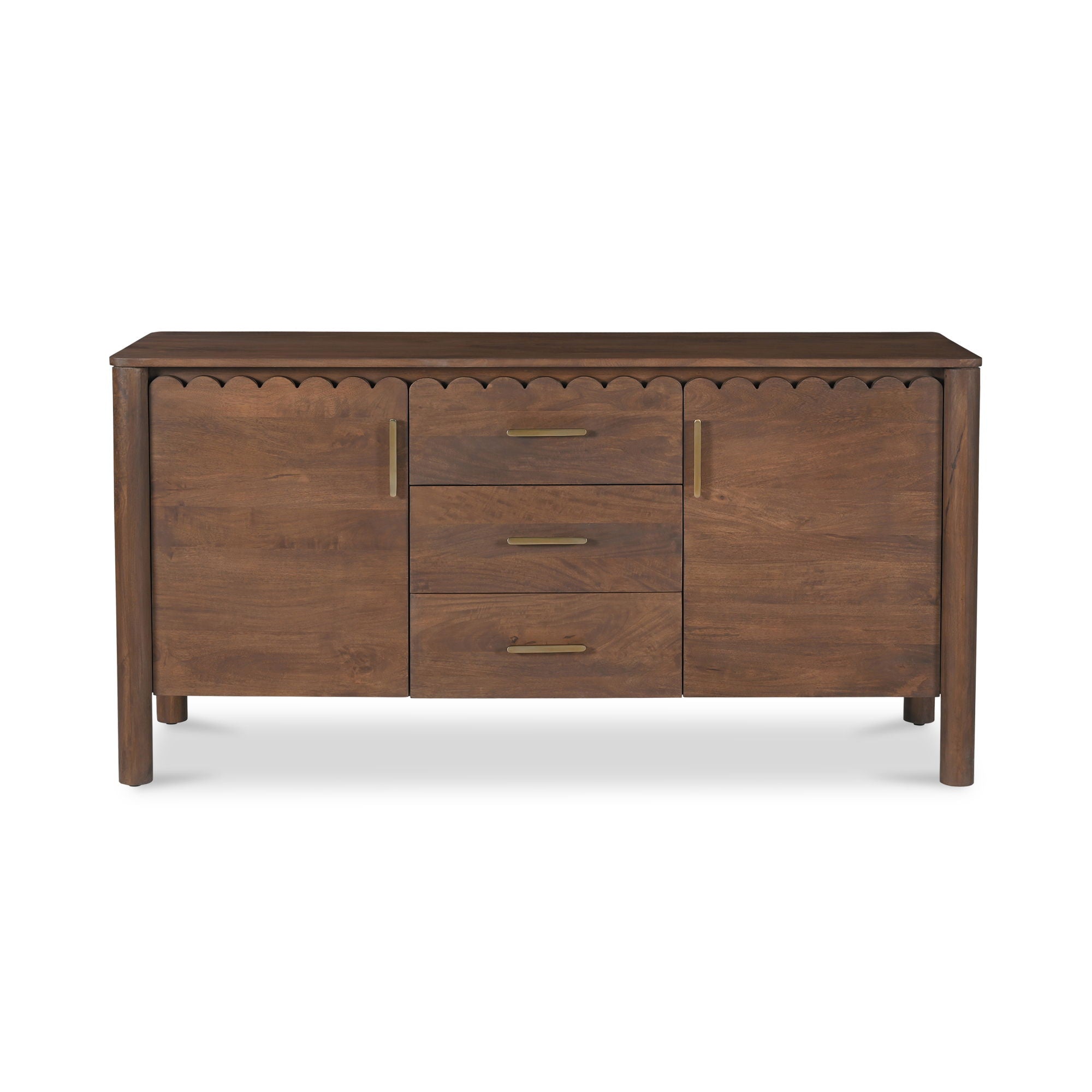 Wiley – 3 Drawer Sideboard – Vintage Brown