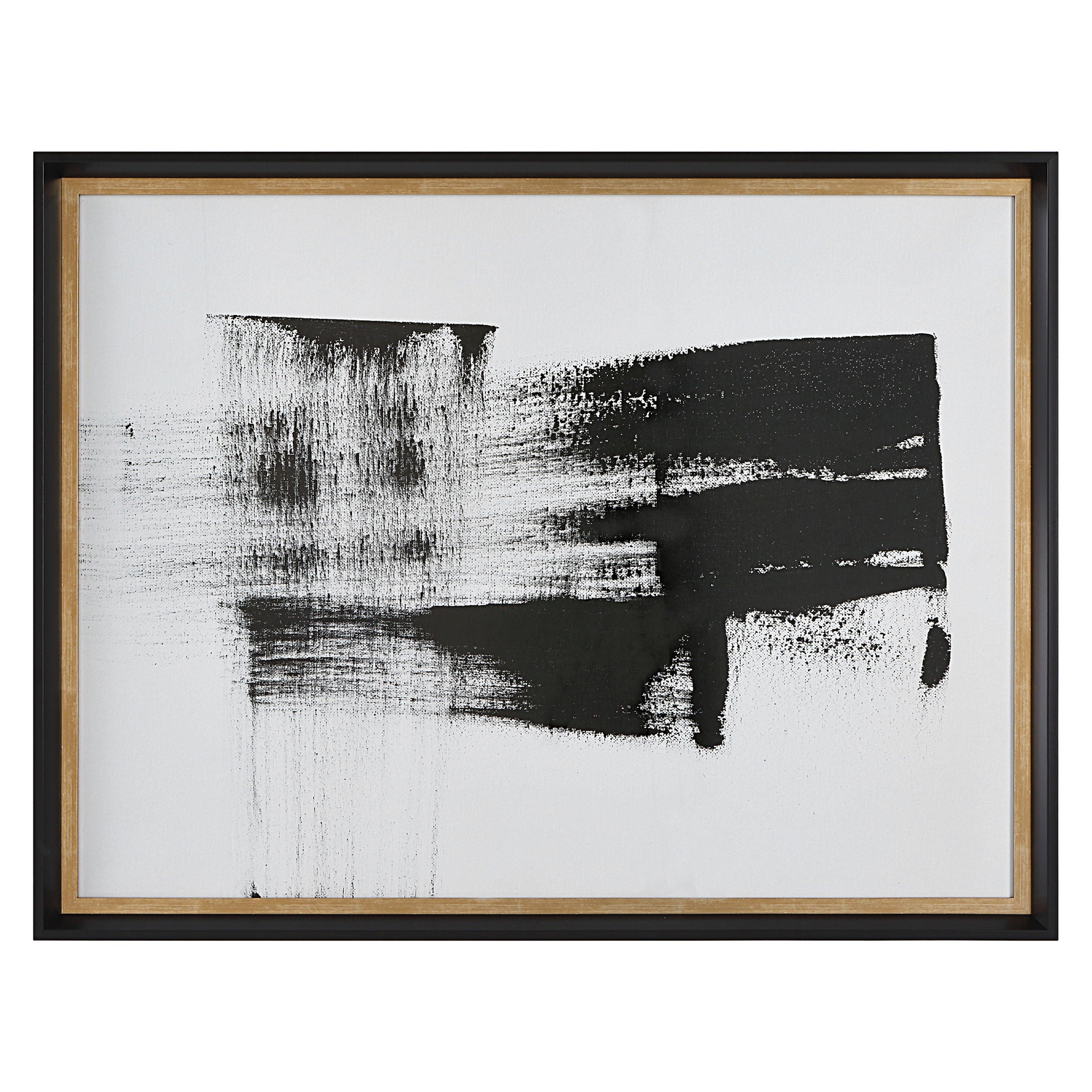 Mystere – Framed Contemporary Print – Black