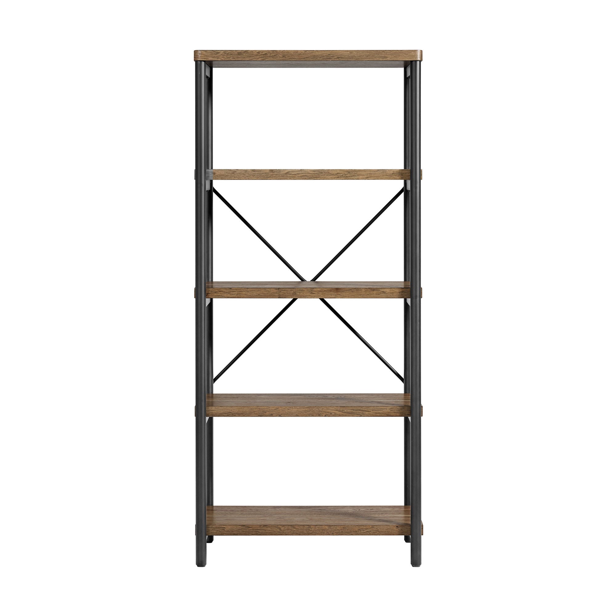 Norcross - 72" Bookshelf - Hickory - Image 3