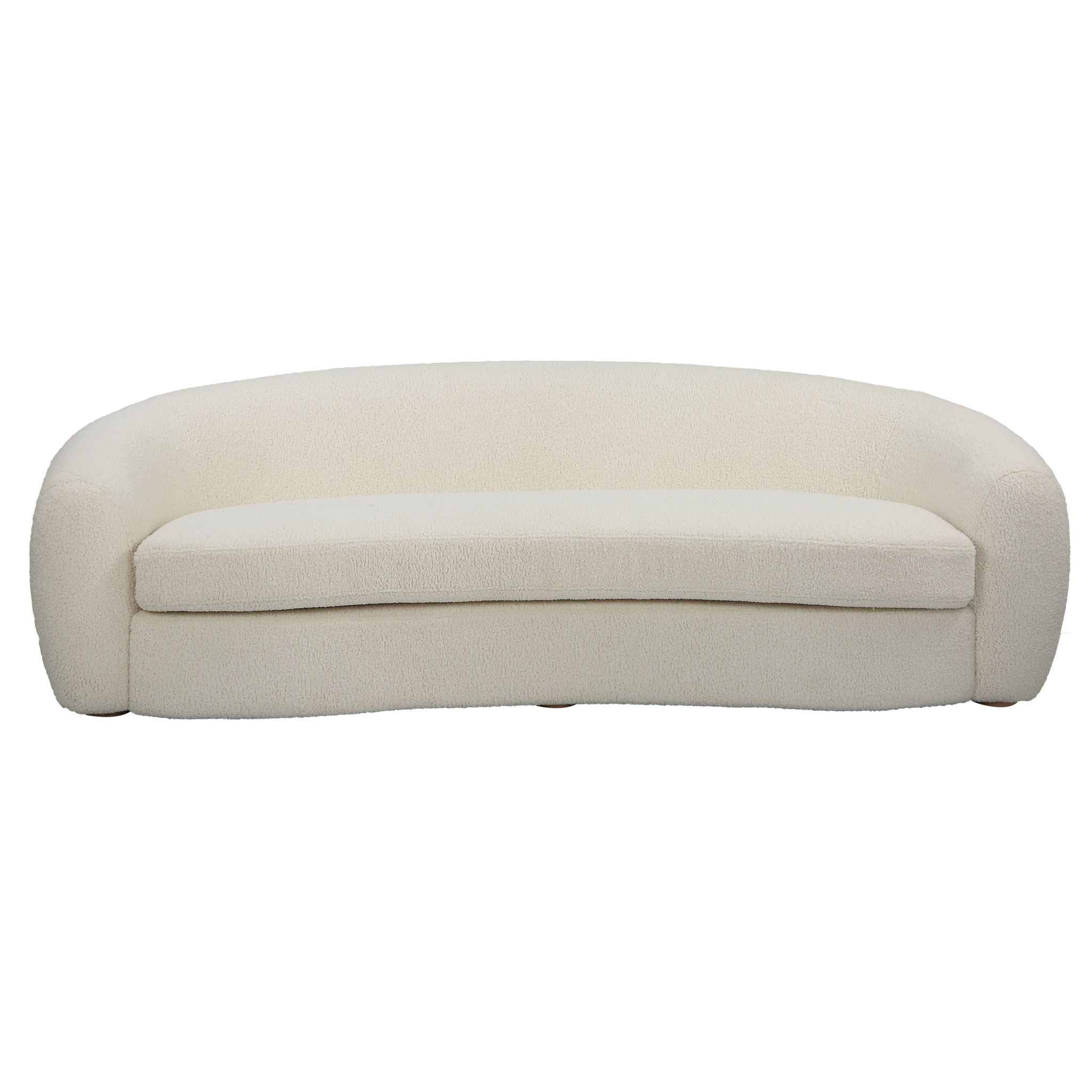 Capra - Art Deco White Sofa - Image 1