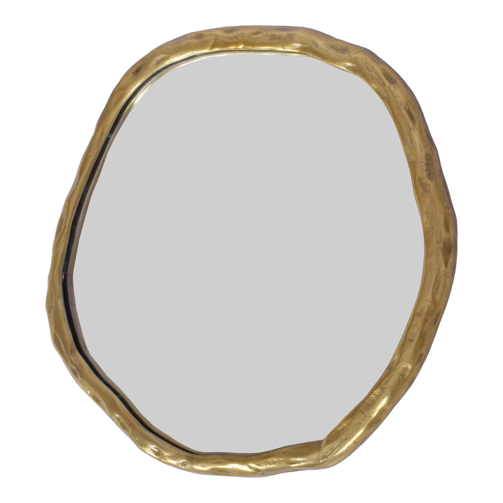 Foundry - Small Mirror - Gold - Image 3