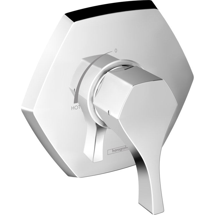 Pressure Balance Valve Trim Locarno 1 Lever Chrome ADA 5.44 Gallons per Minute - Image 1