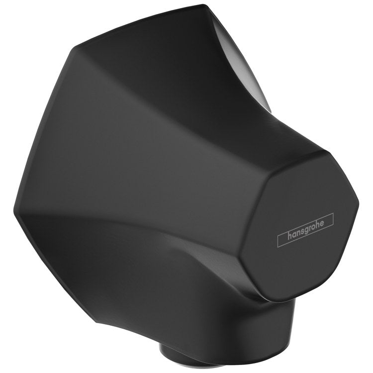 Wall Outlet Locarno Supply Elbow Matte Black for Handshower Holder - Image 1