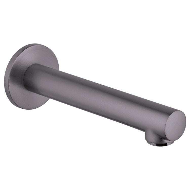 Tub Spout Talis S Less Diverter Brushed Black Chrome 7-5/8 Inch Brass - Image 1