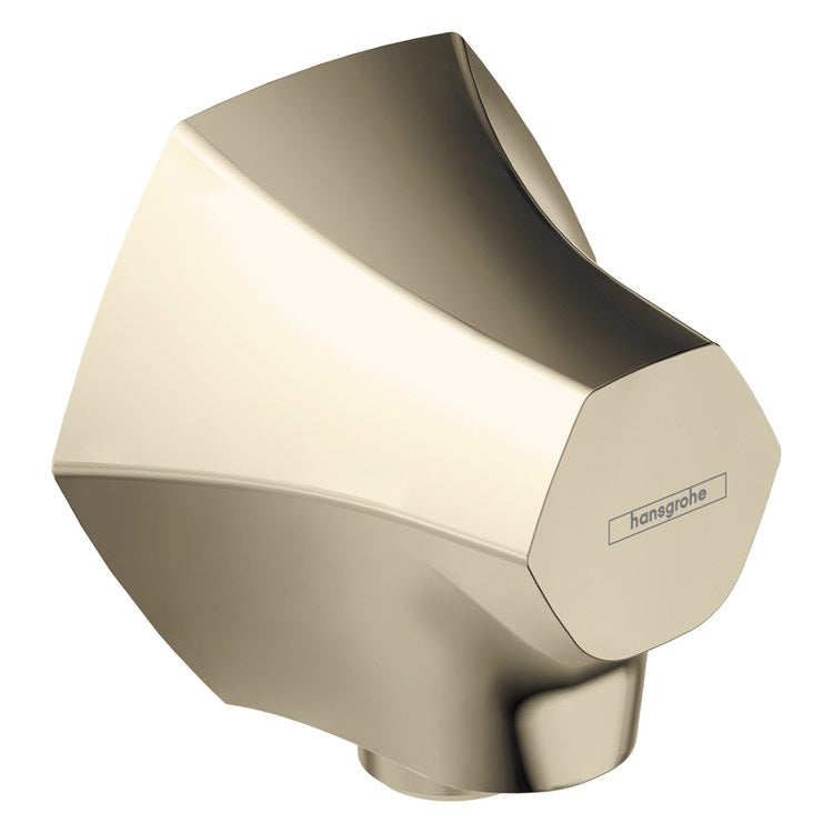Wall Outlet Locarno Supply Elbow Polished Nickel for Handshower Holder - Image 1