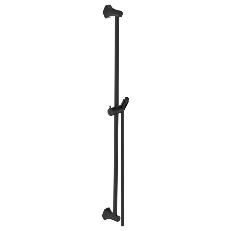 Wall Bar Locarno Matte Black 36 Inch Includes Wall Bar Handshower Hose Slider Metal - Image 1