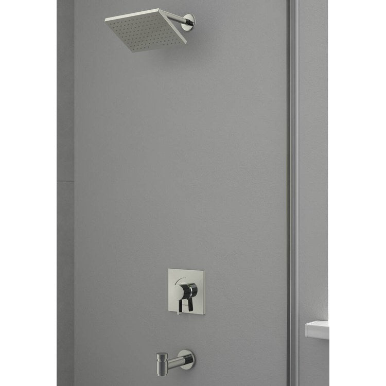 Showerhead Vernis 230 1 Functions Chrome 9 Inch 1.75 Gallons per Minute 114 Spray Channels for Shower Arm - Image 2