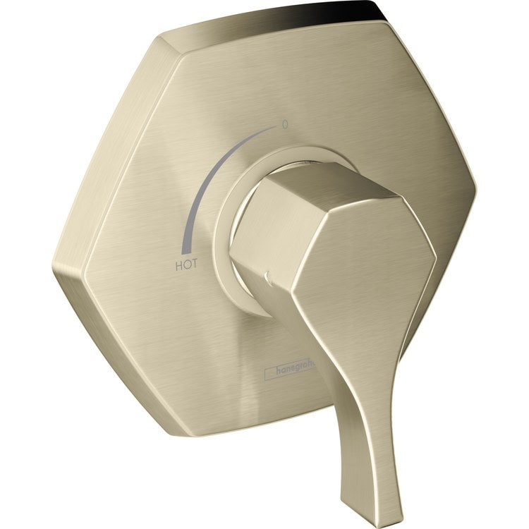 Pressure Balance Valve Trim Locarno 1 Lever Brushed Nickel ADA 5.44 Gallons per Minute - Image 1