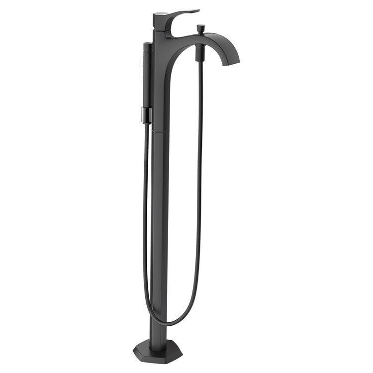Tub Filler Trim Locarno with Handshower 1 Lever Matte Black 5.28 Gallons per Minute - Image 1