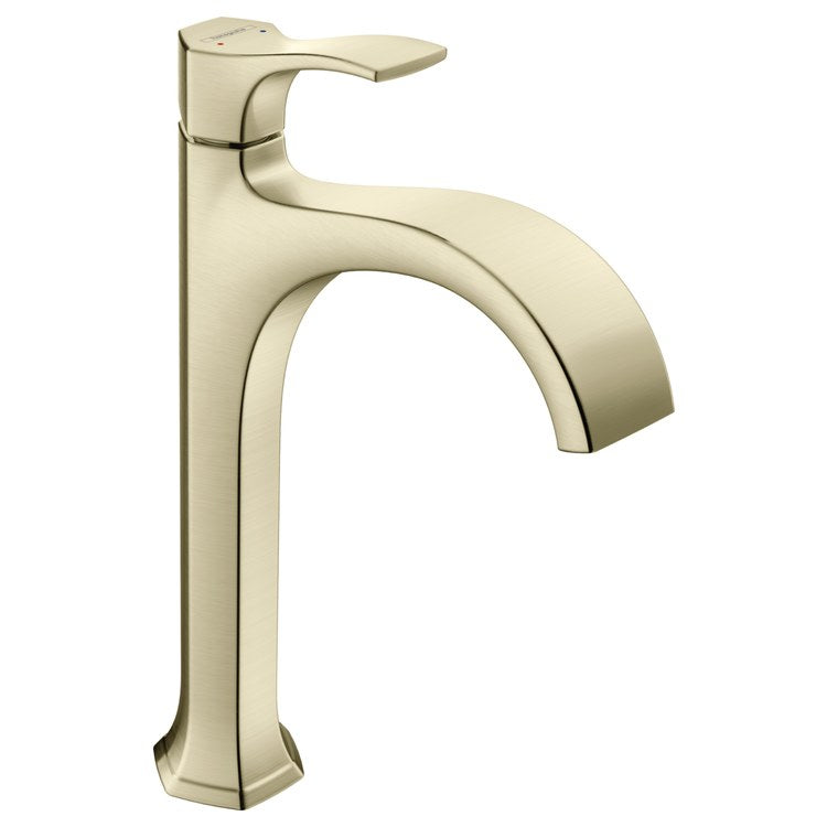Lavatory Faucet Locarno Less Drain Assembly 1 Lever ADA Brushed Nickel 1.2 Gallons per Minute - Image 1