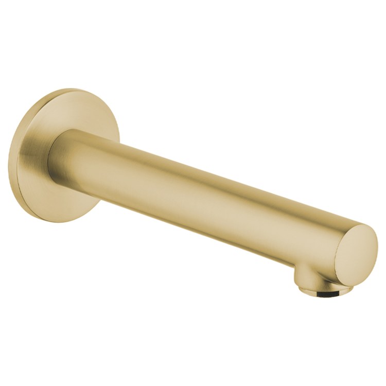 Tub Spout Talis S Less Diverter Brushed Bronze 7-5/8 Inch Brass - Image 1
