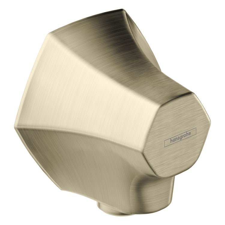 Wall Outlet Locarno Supply Elbow Brushed Nickel for Handshower Holder - Image 1