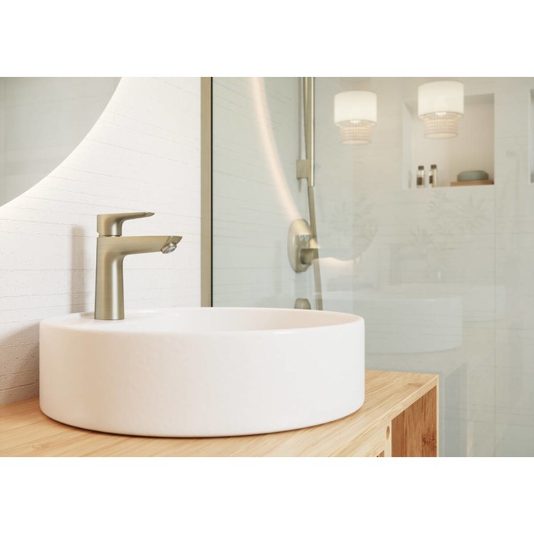 Thermostatic Trim ShowerSelect S Round 2 Function 1 Lever Brushed Bronze ADA for Rough-In Valve with Service Stops 01850181 8.0 Gallons per Minute Escutcheon Handle Metal - Image 2