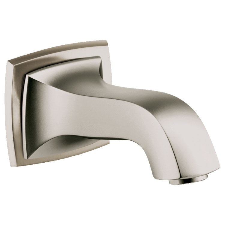 Tub Spout Metropol Classic Less Diverter Polished Nickel 6-1/4 Inch Brass - Image 1
