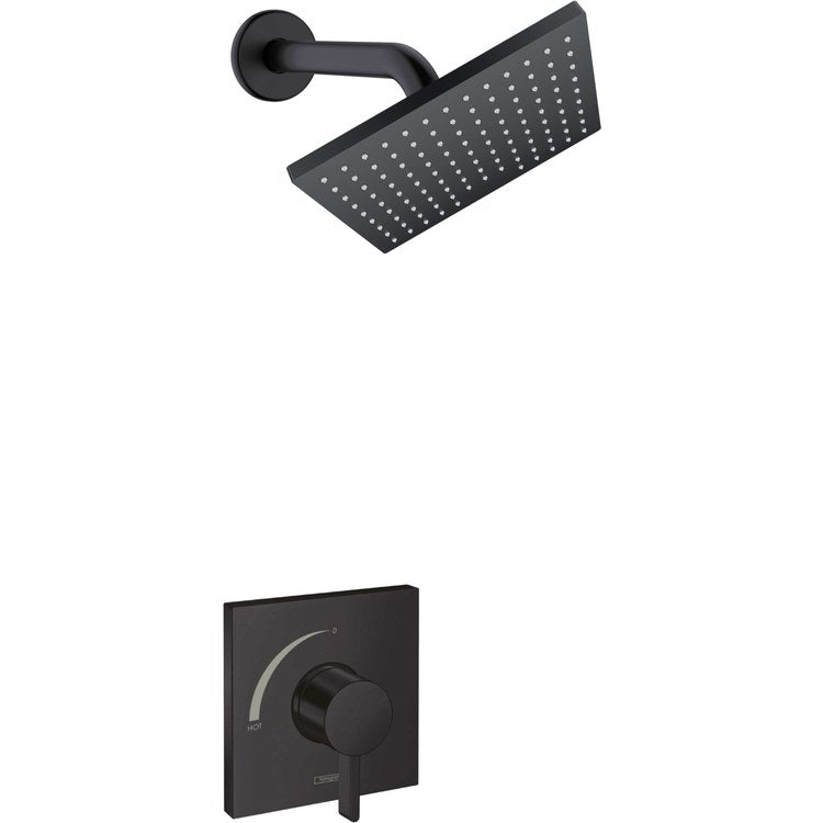 Vernis Shape Pressure Balance Shower Set with 1.75 GPM Shower Head and Rough-In Valve